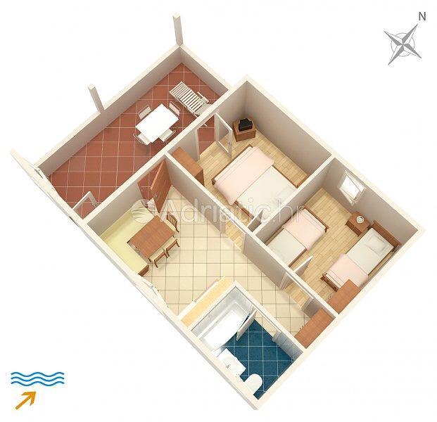 Apartment Mirela ซูเปตาร์ ภายนอก รูปภาพ